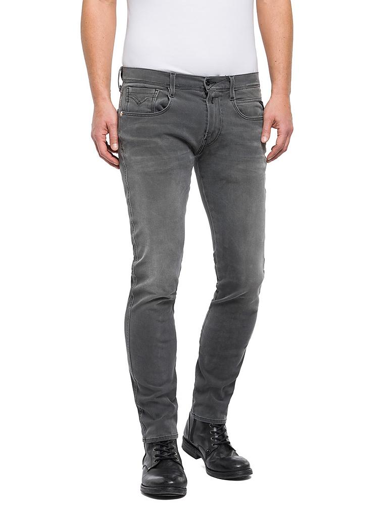 Replay Anbass Eco Plus Slim fit jeans voor heren, 009, medium blue., 38W x 32L